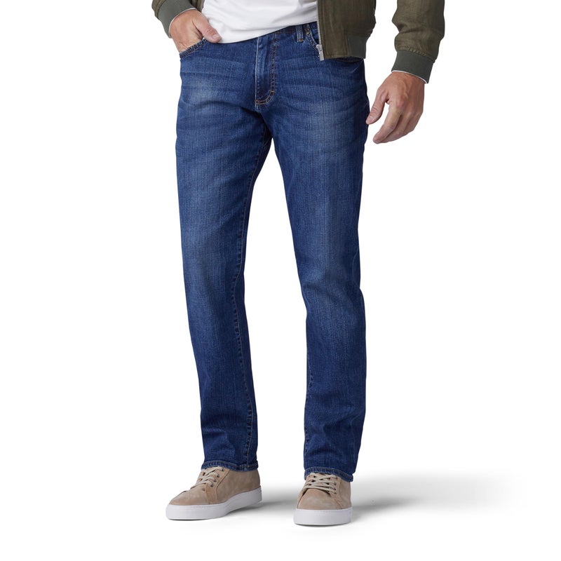 Lee Men's Extreme Motion Straight Taper Jean Maddox 42W x 32L
